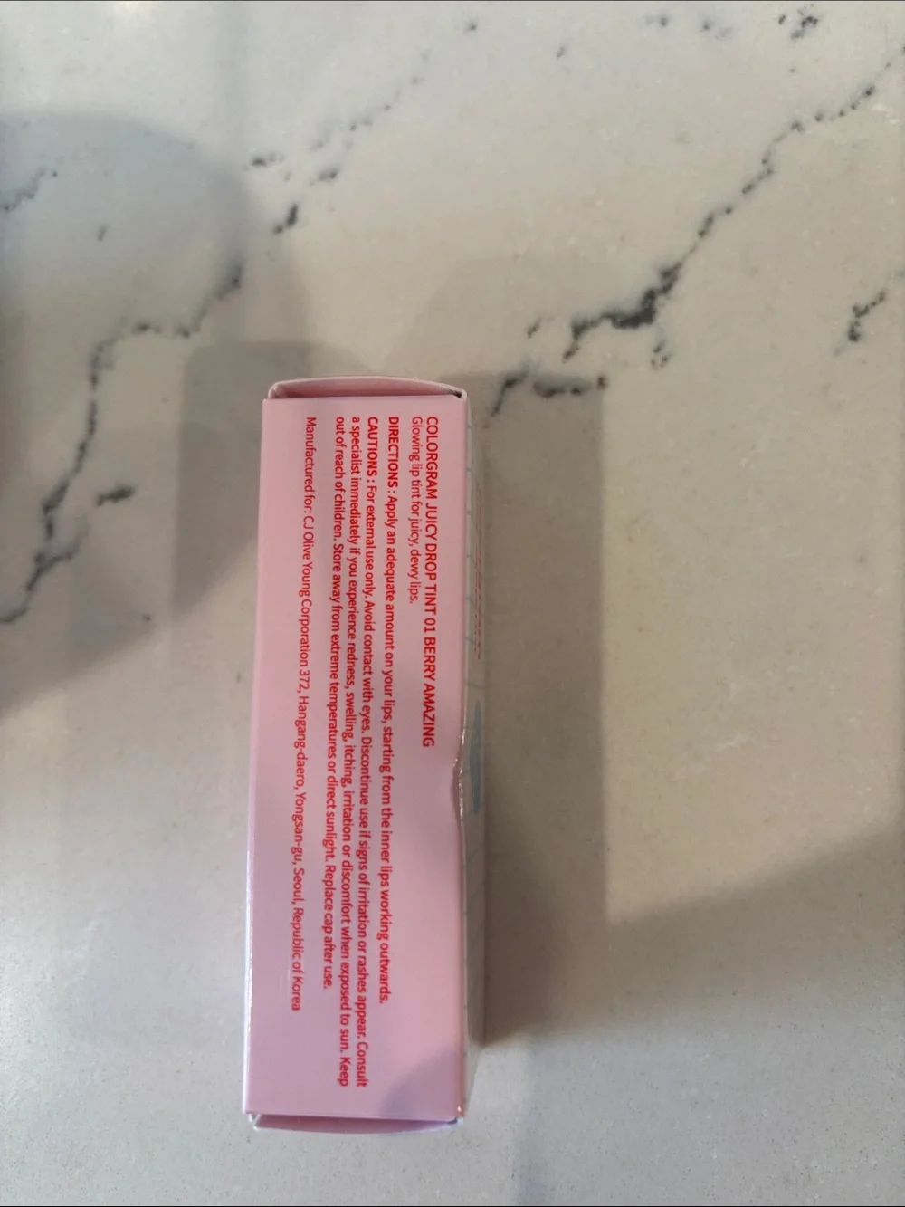 Colorgram Juicy Drop Lip Tint - Pink Korean Makeup Brand. New in Box